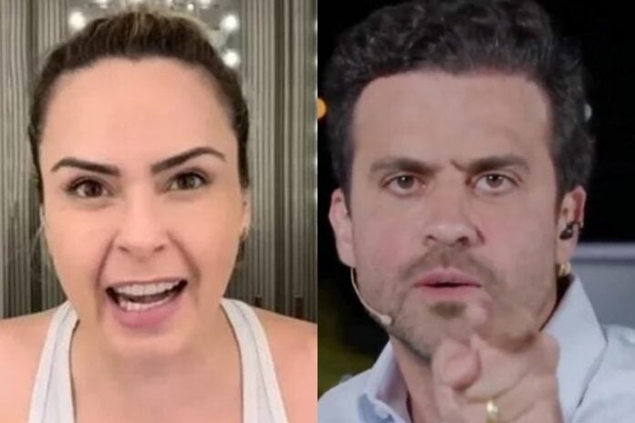 Ana Paula Renault e Pablo Marçal