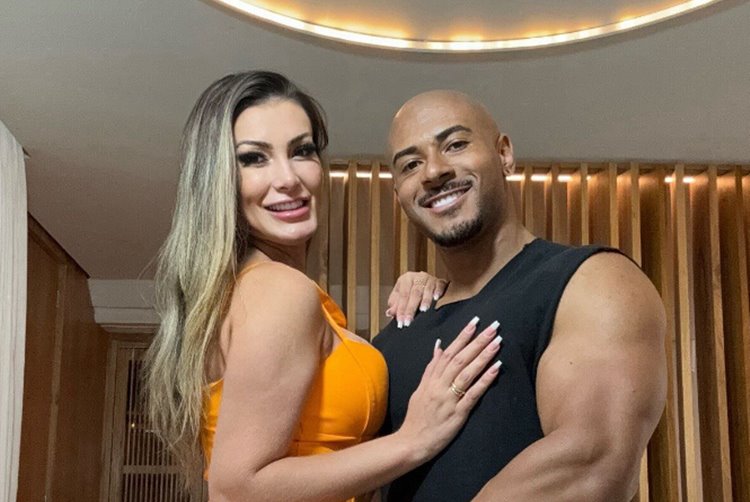 Andressa Urach quer engravidar de Lucas Matheus, ator de conteúdo ...