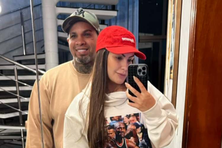 Bruna Amaral e Rodriguinho (Reprodução: Instagram)