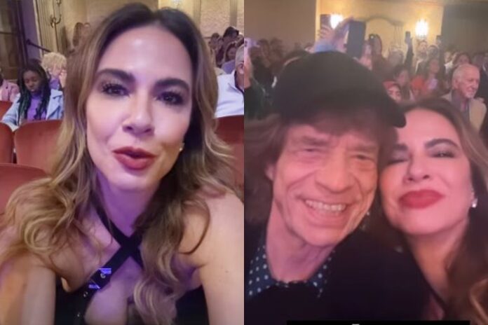 Luciana Gimenez e Mick Jagger