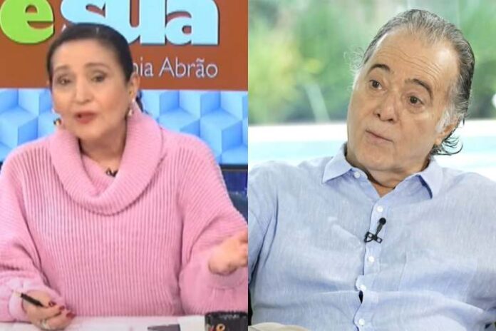 Sonia Abrão falando de Tony Ramos no 'A Tarde É Sua' (Reprodução: RedeTV)