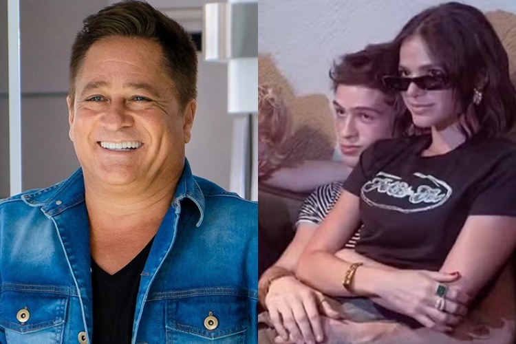 Leonardo, João Guilherme e Bruna Marquezine