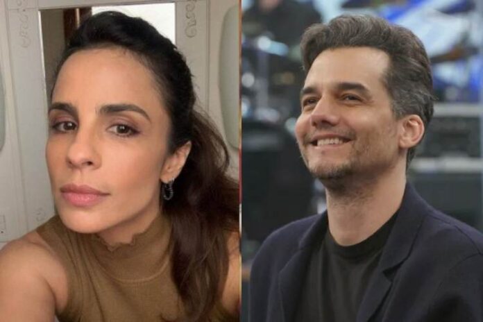 Maria Ribeiro homenageia Wagner Moura com foto ao lado de várias ...