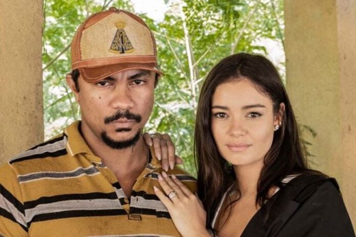 Xamã (Damião) e Sophie Charlotte (Eliana)