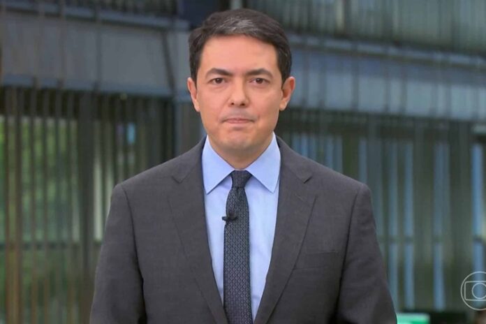 Alan Severiano assume o JH no lugar de César Tralli - Foto: Globo