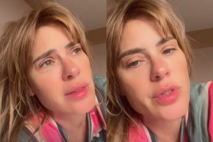 Carolina Dieckmann falando sobre o assunto nas redes sociais (Reprodução: Instagram)