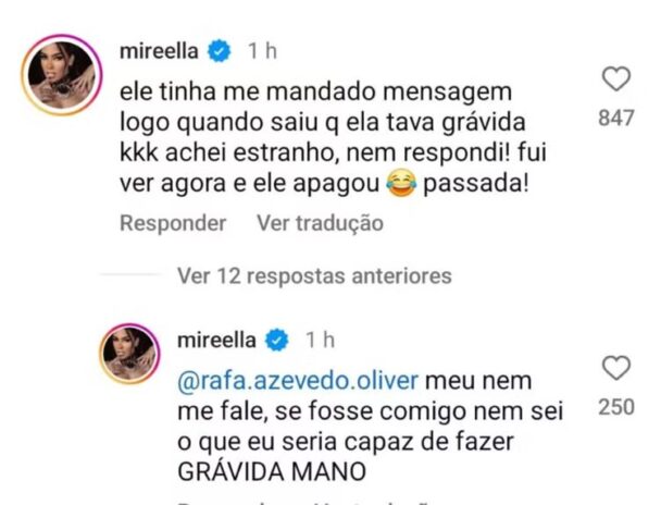 Comentário de Mirella