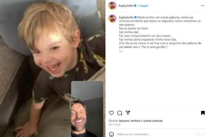 Kayky Brito e Kael (Reprodução: Instagram)