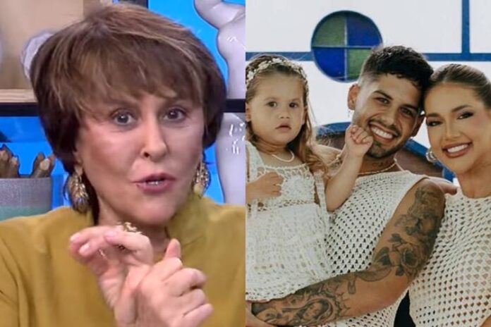 Marcia Sensitiva, Maria Alice, Zé Felipe e Virginia (Reprodução da imagem: RedeTV/Instagram)