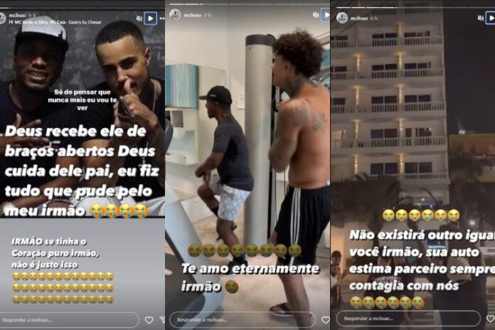 O pronunciamento de MC Livinho em sua conta secundária (Reprodução: Instagram)