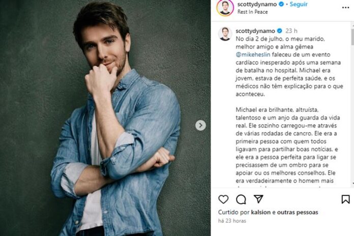 Post de Scotty sobre Mike Heslin