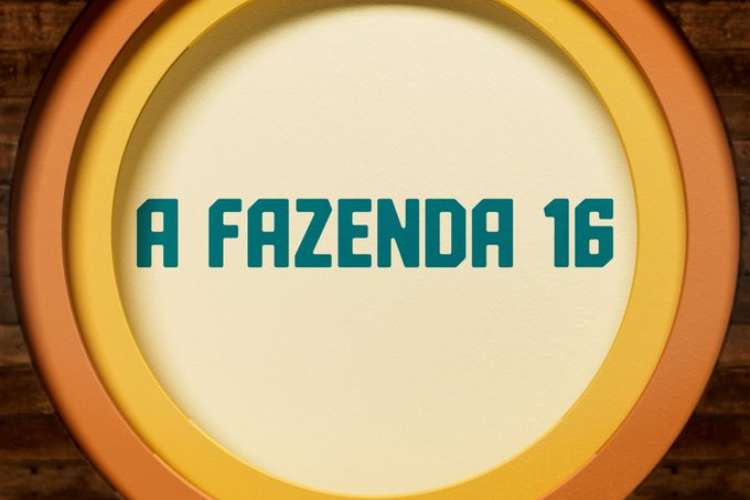 Logo oficial A Fazenda 16 (Divulgação/Record)