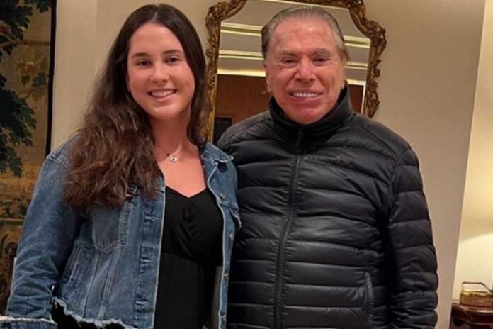 Amanda Abravanel e Silvio Santos - Reprodução/Instagram