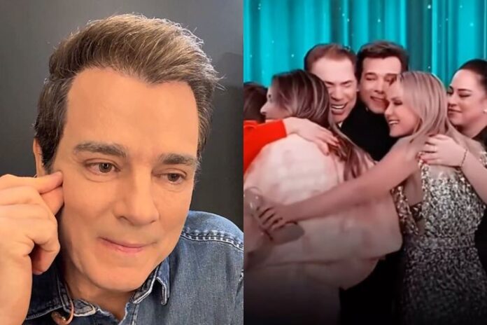 Celso Portiolli e Silvio Santos (Reprodução: Instagram/SBT)