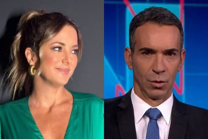 Ticiane Pinheiro e César Tralli (Reprodução: Instagram/TV Globo)