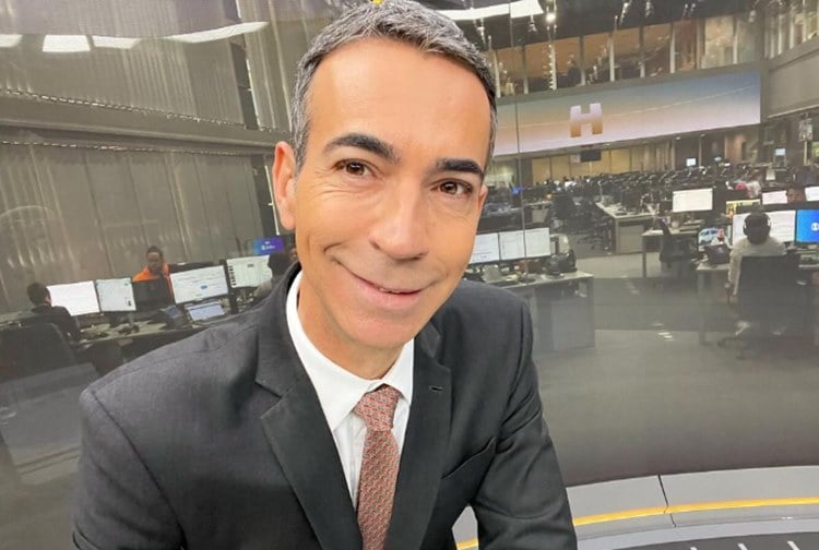 César Tralli na Globo - Foto: Instagram