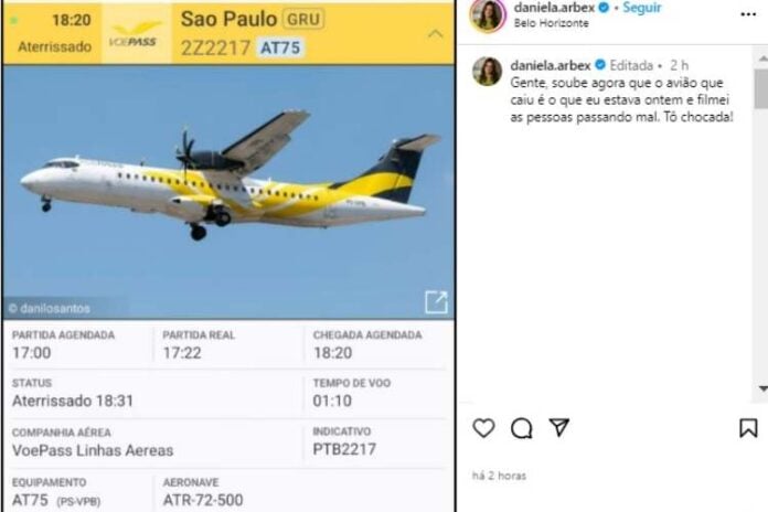 Daniela Arbex detalhando o caso (Reprodução: instagram)