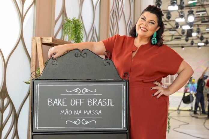 Fabiana Karla comanda o Bake Off Brasil - Mão na Massa - Foto: Rogerio Pallatta/SBT