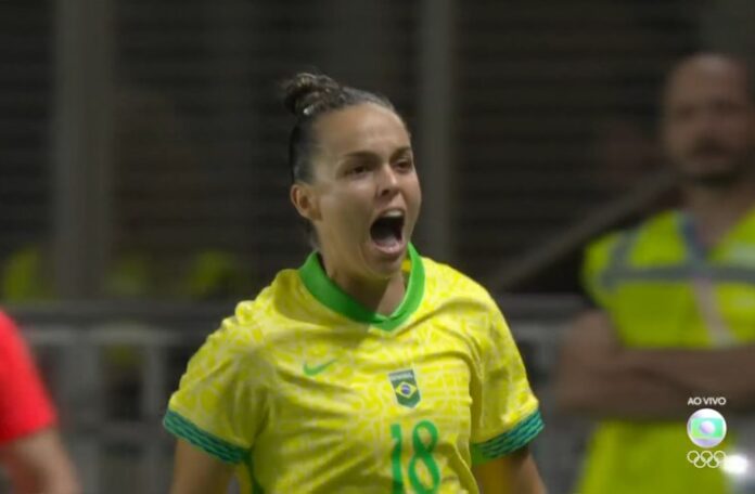 Gabi Portilho pela Seleção Brasileira Feminina