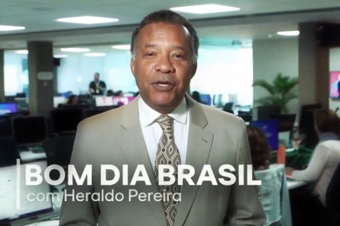 Heraldo Pereira assume o Bom Dia Brasil