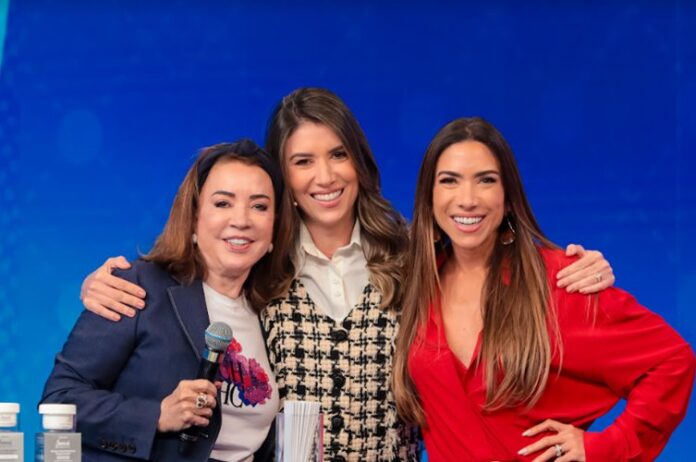 Íris, Rebeca e Patrícia Abravanel