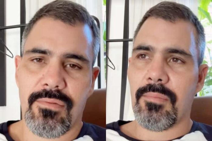 Juliano Cazarré respondendo aos fãs nas redes sociais (Reprodução: Instagram)