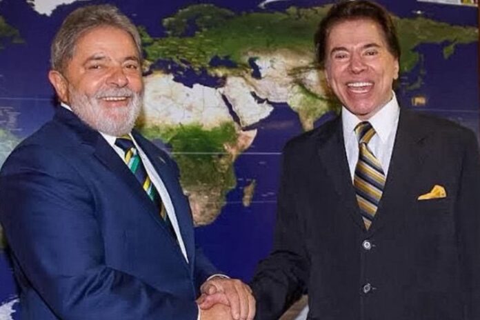 Lula e Silvio Santos