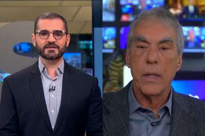 Marcelo Cosme e Demétrio Magnoli no Em Pauta (Reprodução: GloboNews)