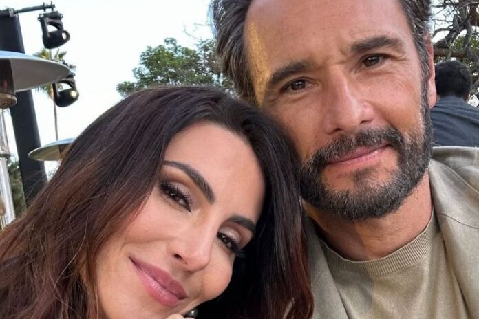 Mel Fronckowiak e Rodrigo Santoro (Reprodução: Instagram)