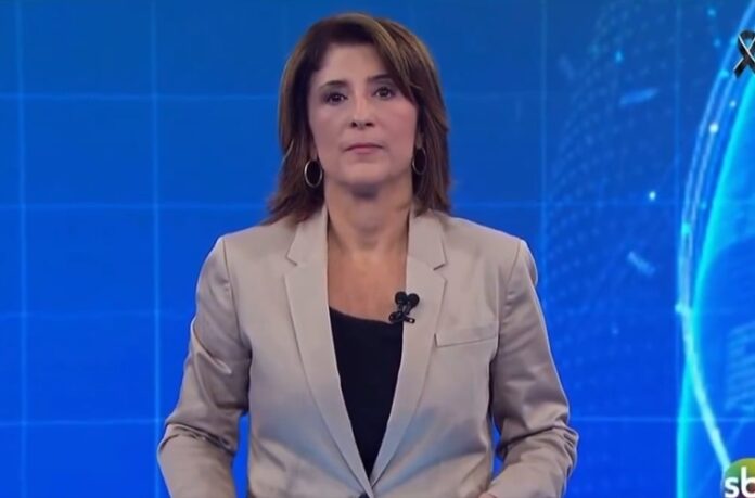 Simone Queiroz entra com plantão sobre morte do Silvio Santos - Foto: SBT