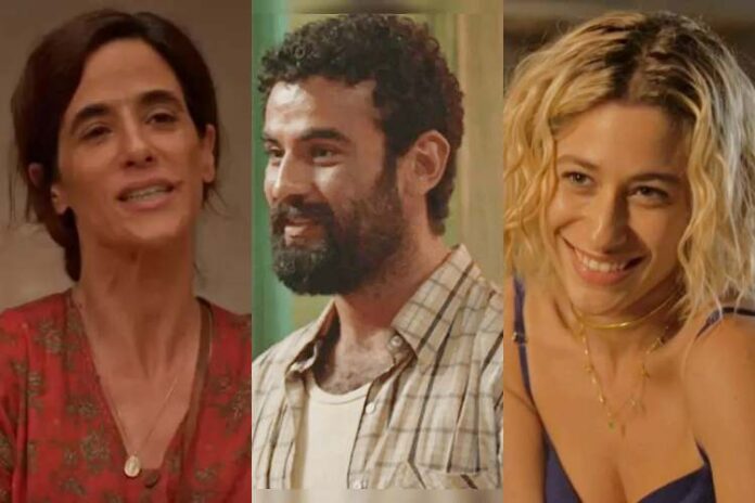 Tia Salete, Zé e Blandina em Renascer (Reprodução: TV Globo)