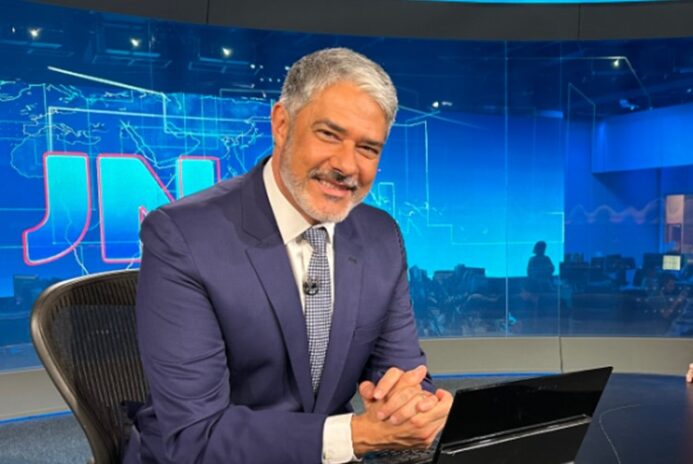 William Bonner no Jornal Nacional