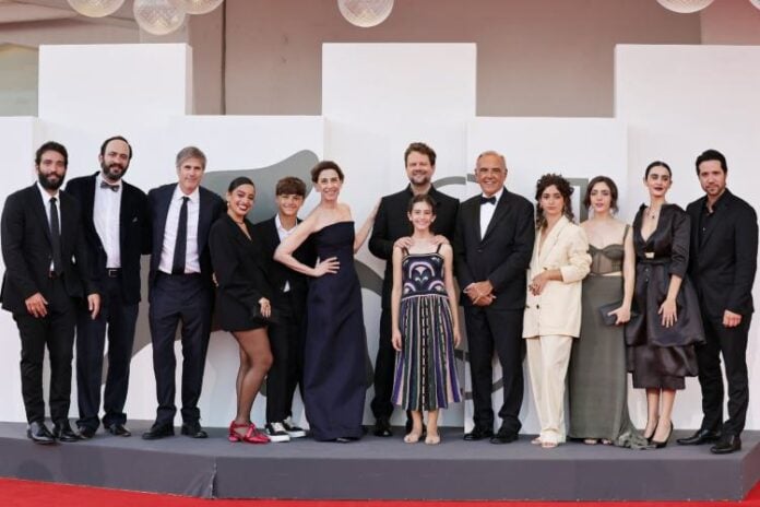 O elenco do filme 'Ainda Estou Aqui (Foto: Fiorenzo De Luca)