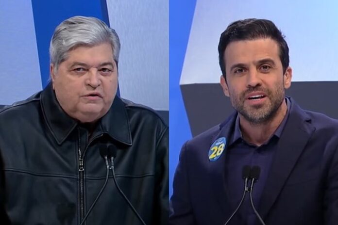 Datena e Pablo Marçal no debate da RedeTV!