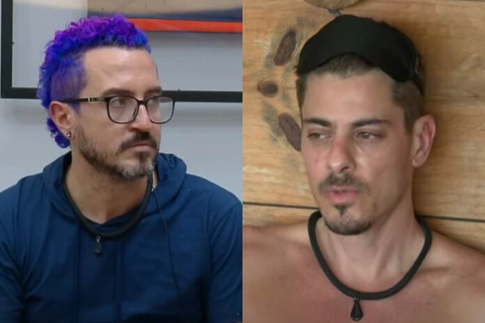 Fernando e Sacha (Reprodução: Record)