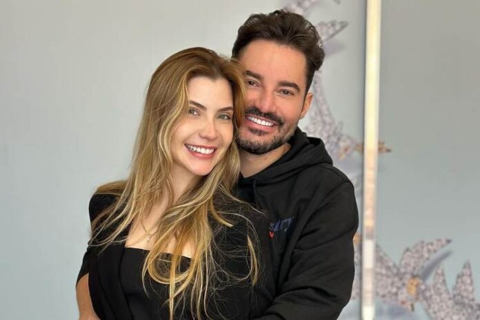 Fernando Zor e a médica Lara Bibi (Reprodução: Instagram)