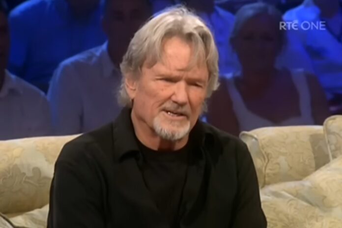 Kris Kristofferson - Foto: Reprodução/RTE TV