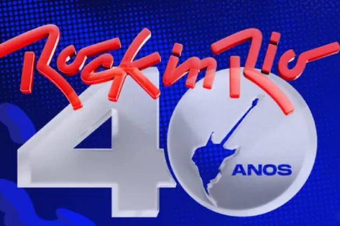 Logo - Rock in Rio 40 anos