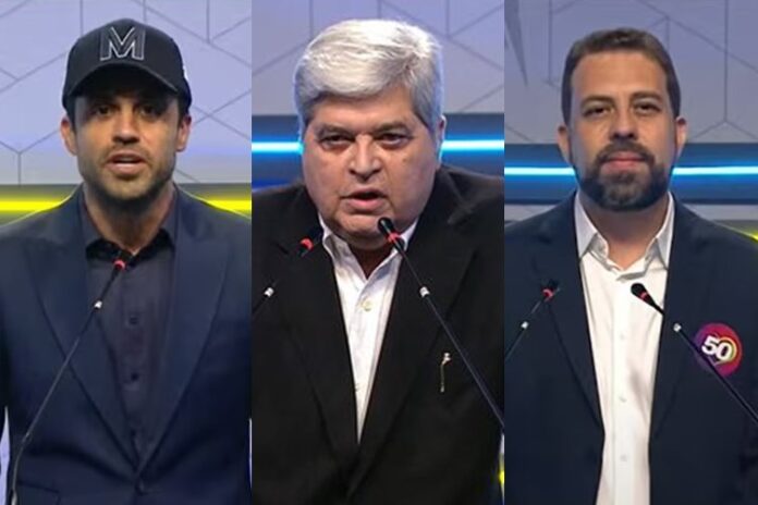 Pablo Marçal, Datena e Guilherme Boulos