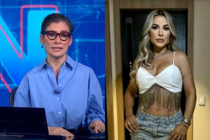 Renata Vasconcellos e Deolane Bezerra (Reprodução: TV Globo/Instagram)