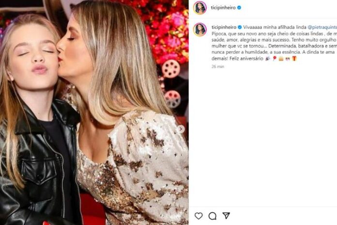 Ticiane Pinheiro e Pietra Quintela (Reprodução: Instagram)