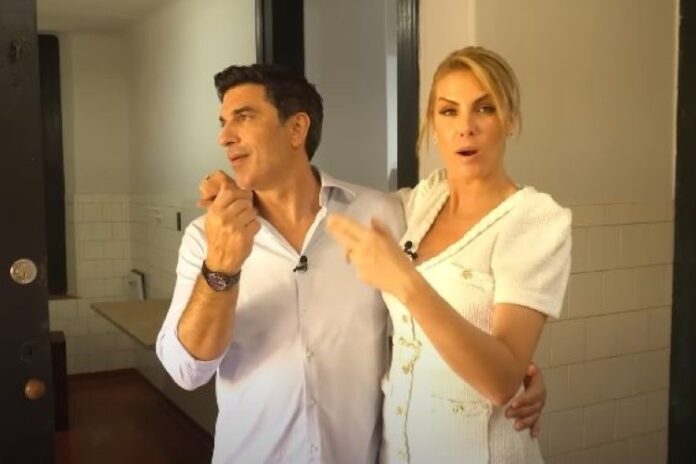 O casal Ana Hickmann e Edu Guedes exibe os cômodos 