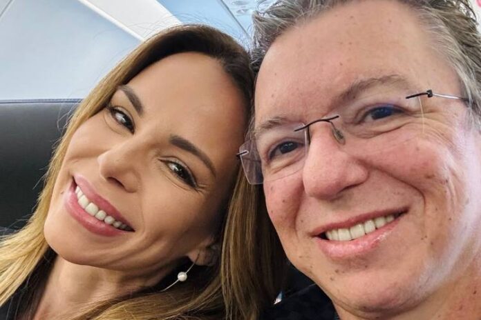 Ana Furtado compartilhou um vídeo com Boninho e disse que o motivou a treinar (Reprodução: Instagram)