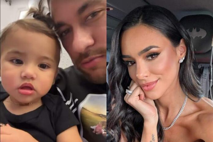 Bruna Biancardi, Neymar e Mavie (Reprodução: Instagram)