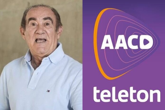 Renato Aragão no Teleton 2024 - Foto: Instagram/SBT