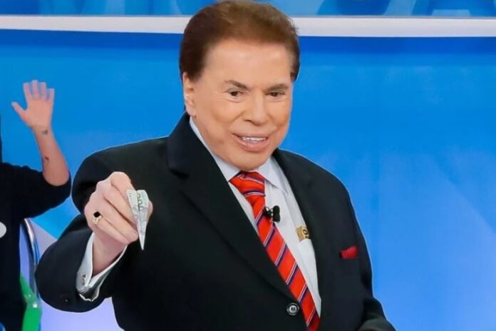 O apresentador Silvio Santos