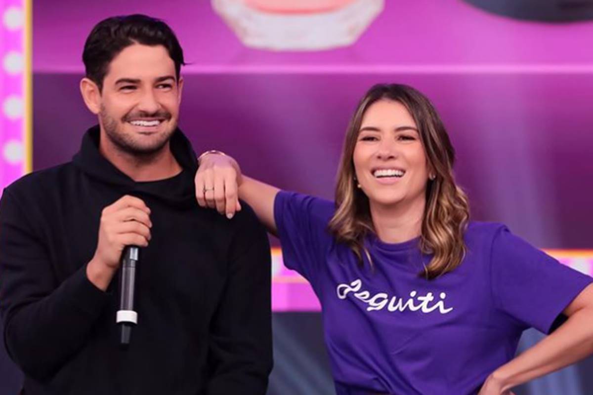 Alexandre Pato e Rebeca Abravanel