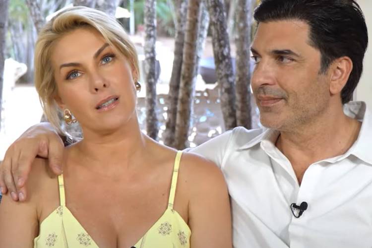 Ana Hickmann ao lado de Edu Guedes. (Foto: reprodução/YouTube)