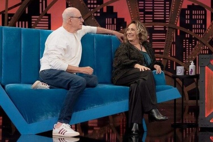 Marcos Caruso e Eliane Giardini no Lady Night