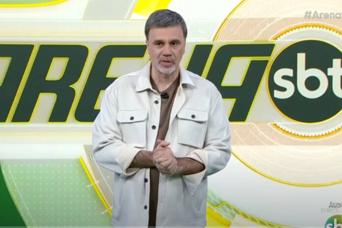 Mauro Beting no comando do Arena SBT